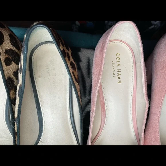 Cole Haan Tali Bow Block heel both size 9.5 - Picture 6 of 10